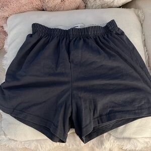 Dark gray soffe shorts
